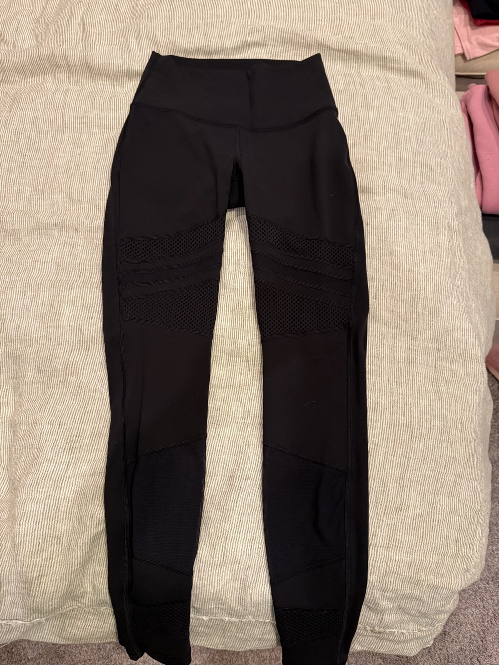 Black Lululemon High-Waist Leggings
